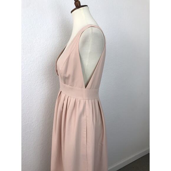 Jill by Jill Stuart Plunge Neck Gown Lined FLAW - Picture 6 of 13